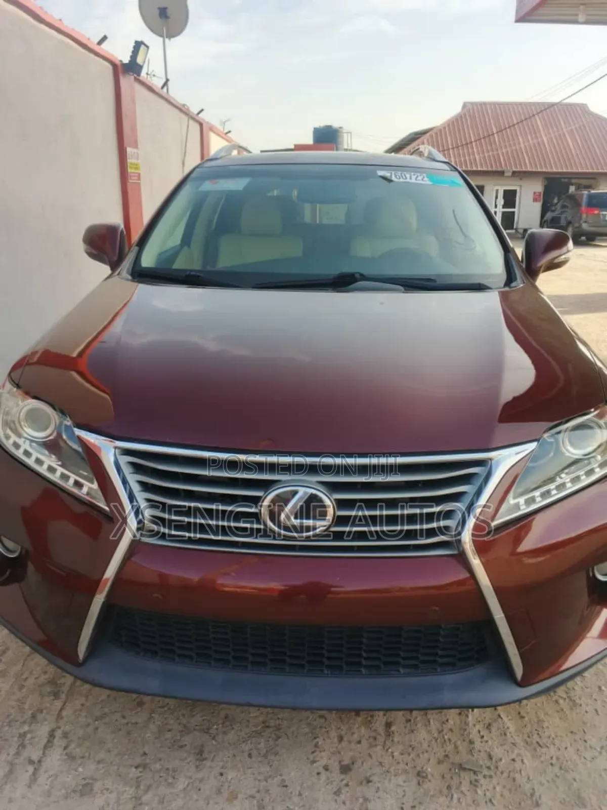 Lexus RX 350 AWD 2013 Burgundy