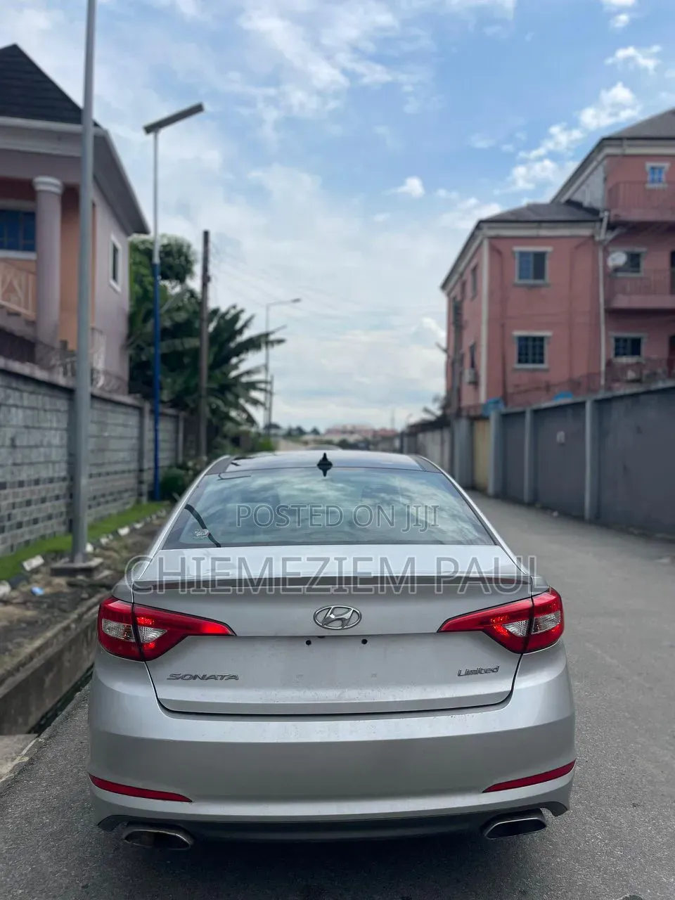 Hyundai Sonata Limited Sedan FWD (2.4L 4cyl 6A) 2017 Silver