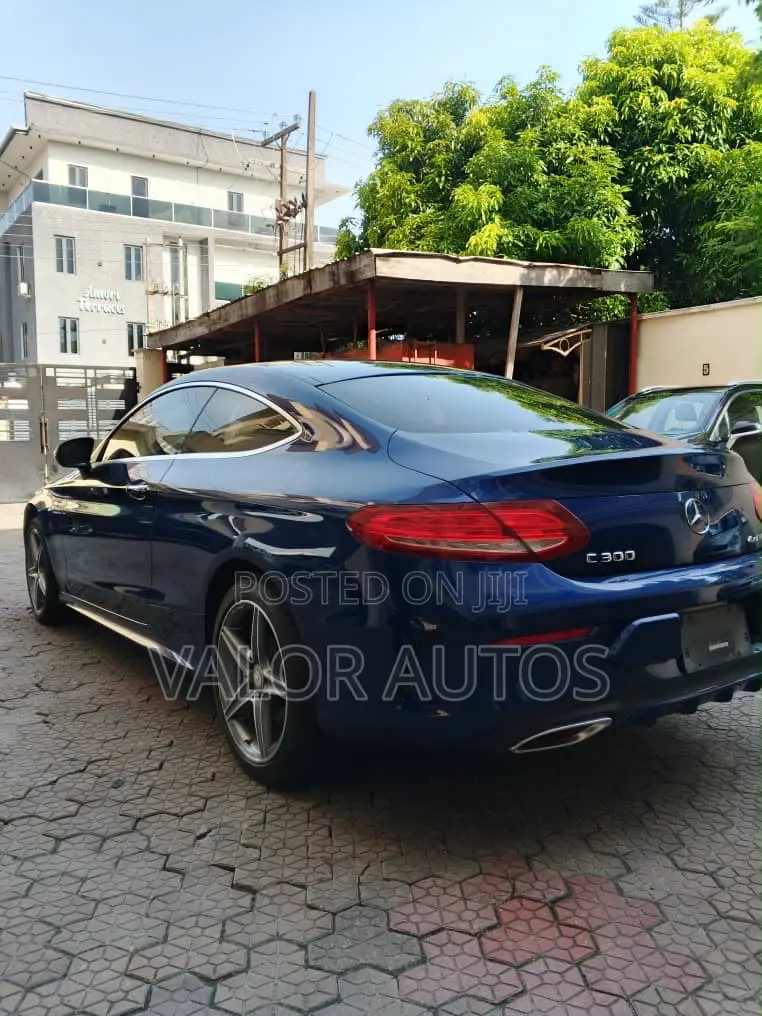 Mercedes-Benz C300 Base 4Matic Coupe AWD (2.0L 4cyl 7A) 2017 Blue