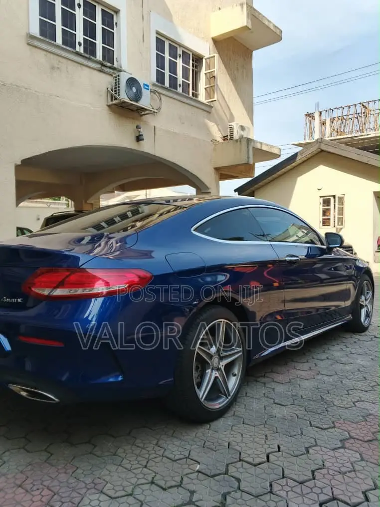Mercedes-Benz C300 Base 4Matic Coupe AWD (2.0L 4cyl 7A) 2017 Blue