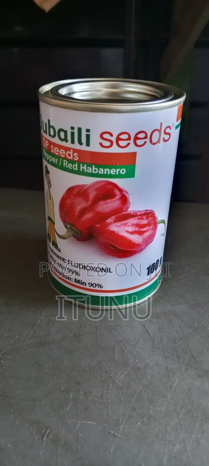 Habanero Pepper Seeds (Red Rodo) 25g, 100g