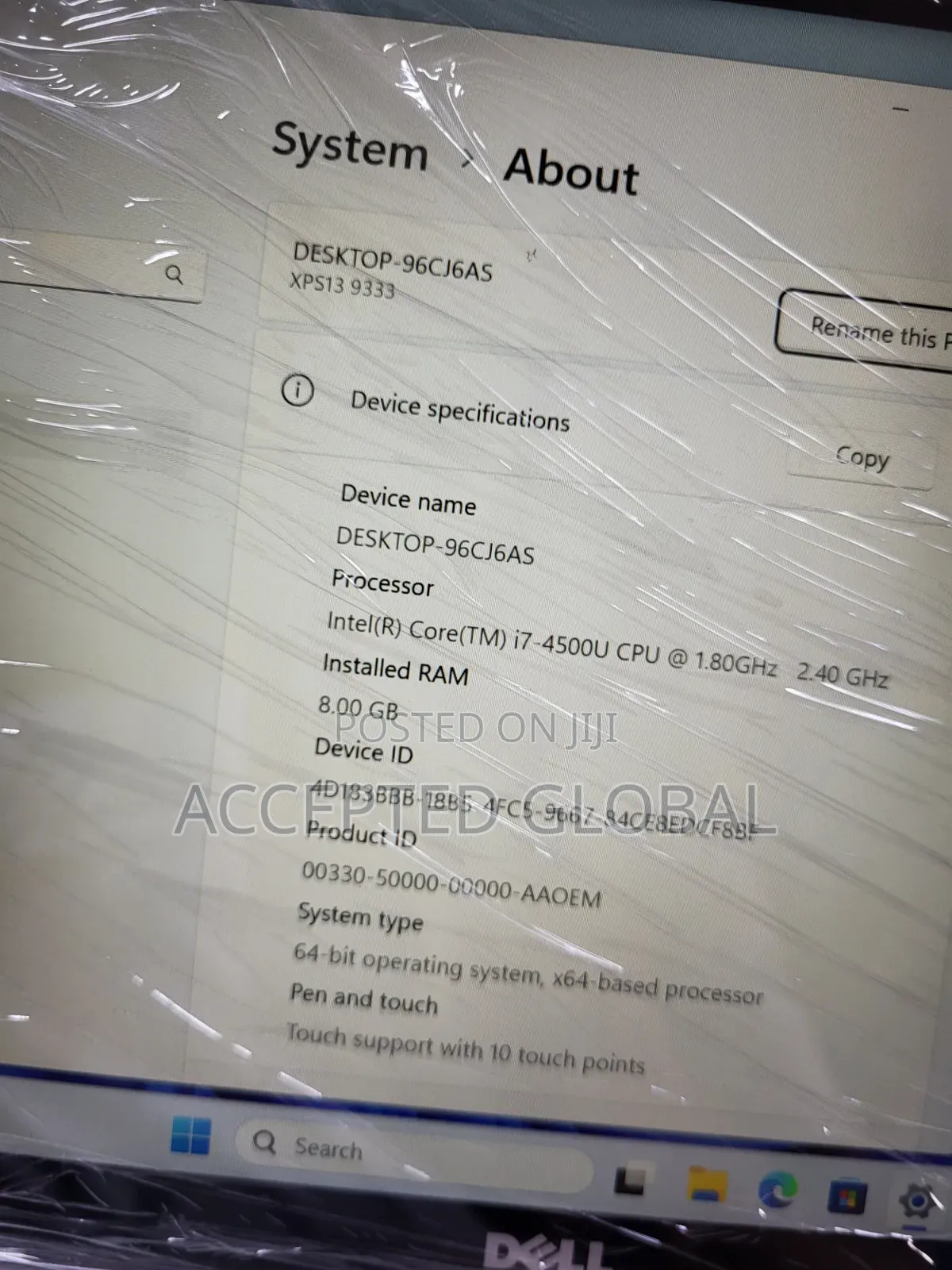Laptop Dell XPS 13 9333 8GB Intel Core i7 SSD 1T
