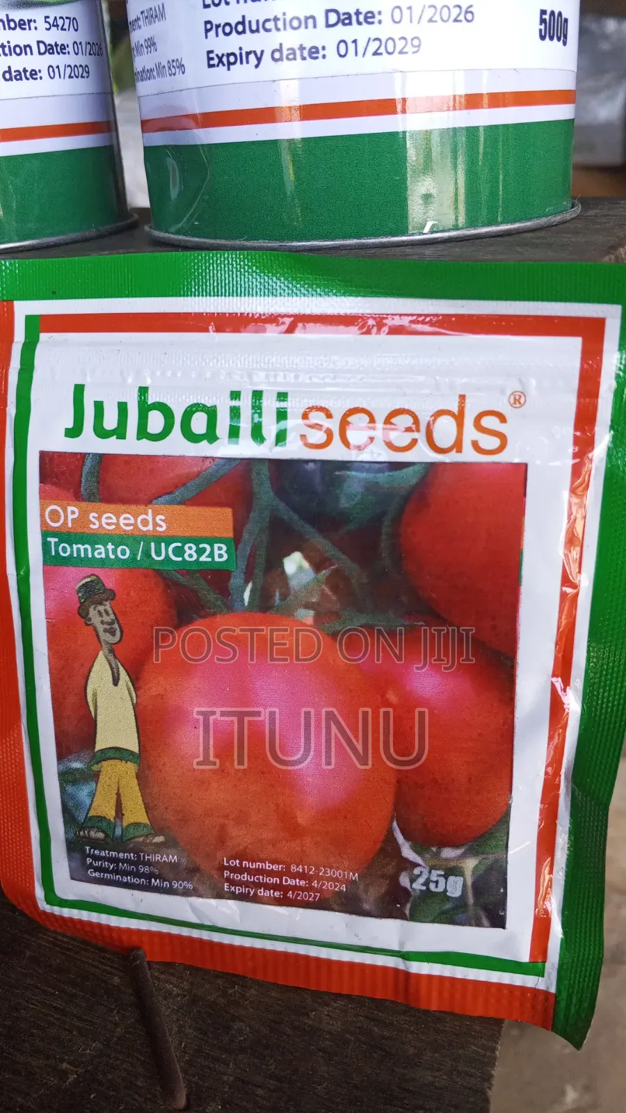 Tomatoes Uc82b 25g ,100g