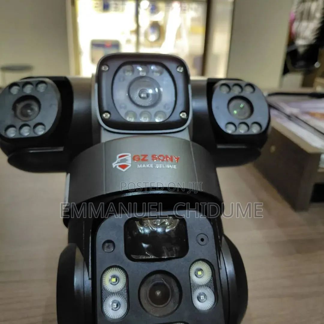 Intelligent Solar PTZ Camera ( Triple Lens)