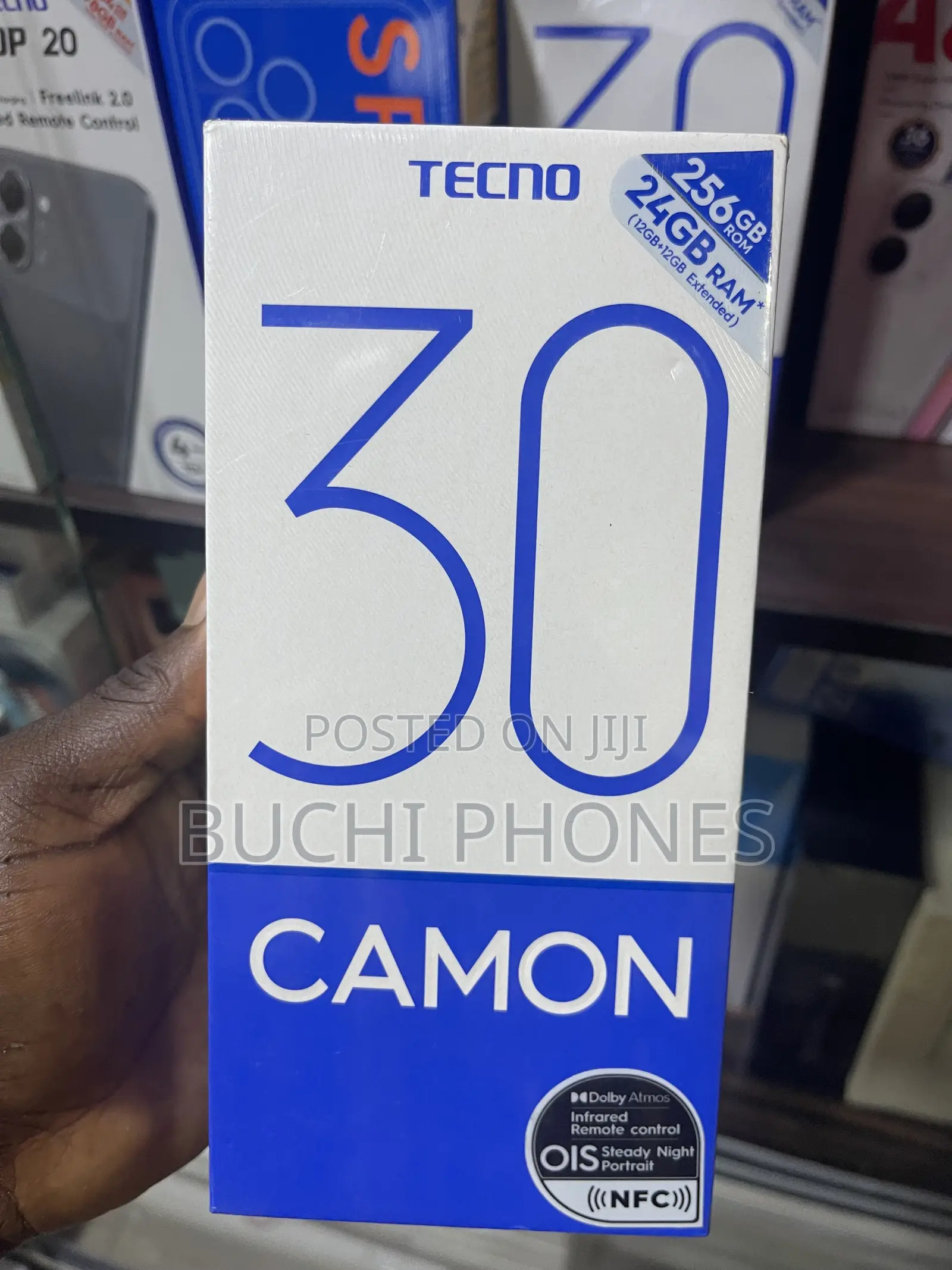 New Tecno Camon 30 256 GB Black