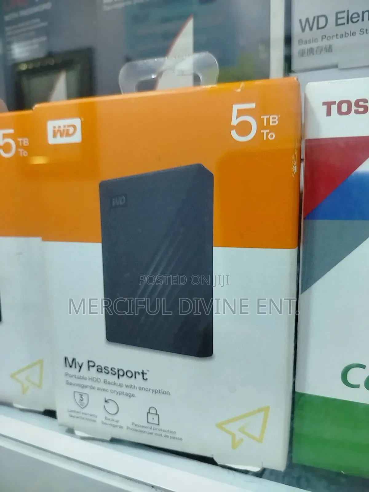 Wd 5tb My Passport External Hard Drive