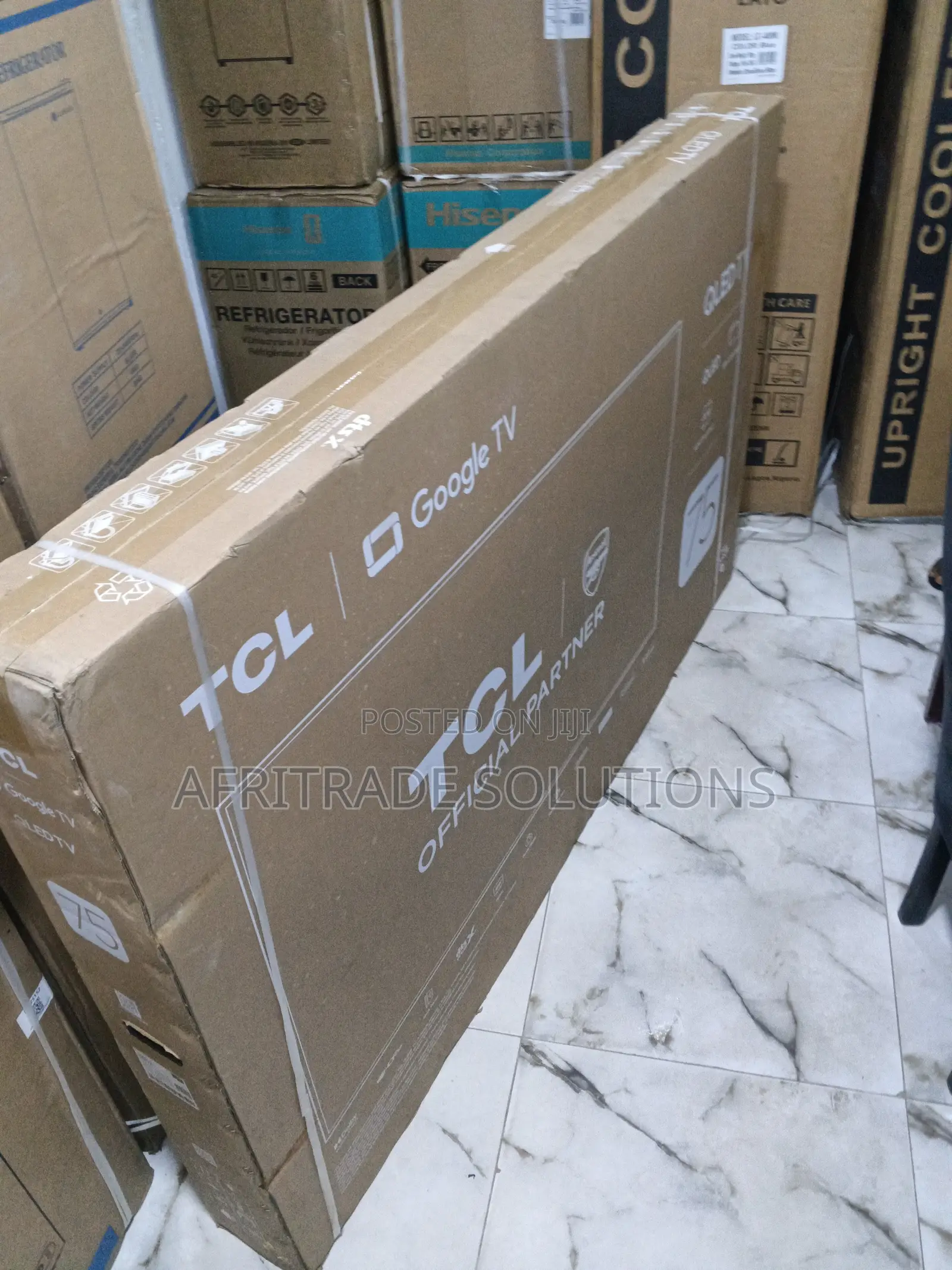 TCL 75" Qled Smart Home Theater Tv