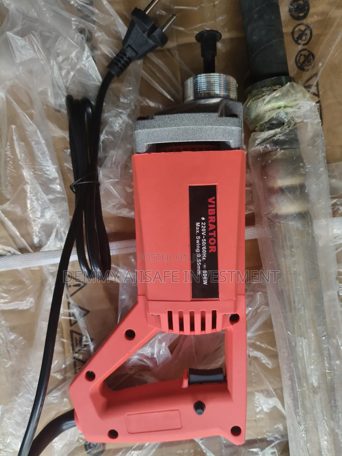 Electric Concrete Vibrator