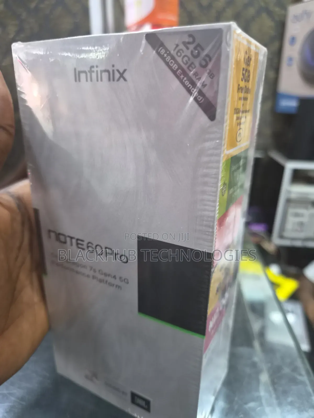 New Infinix Note 60 Pro 256 GB Gray
