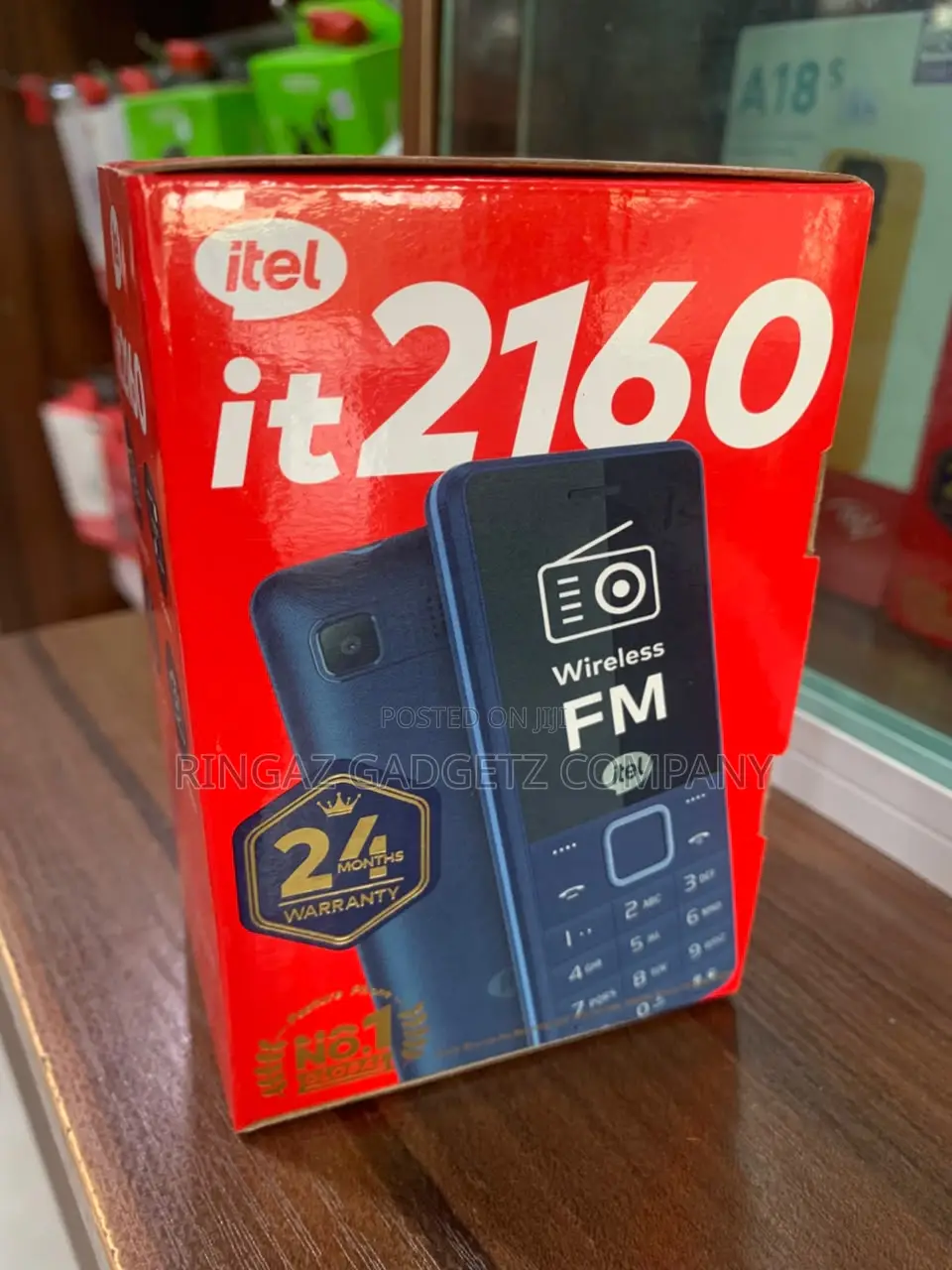 New Itel it2160 32 GB Black