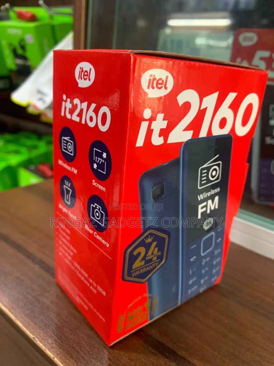 New Itel it2160 32 GB Black