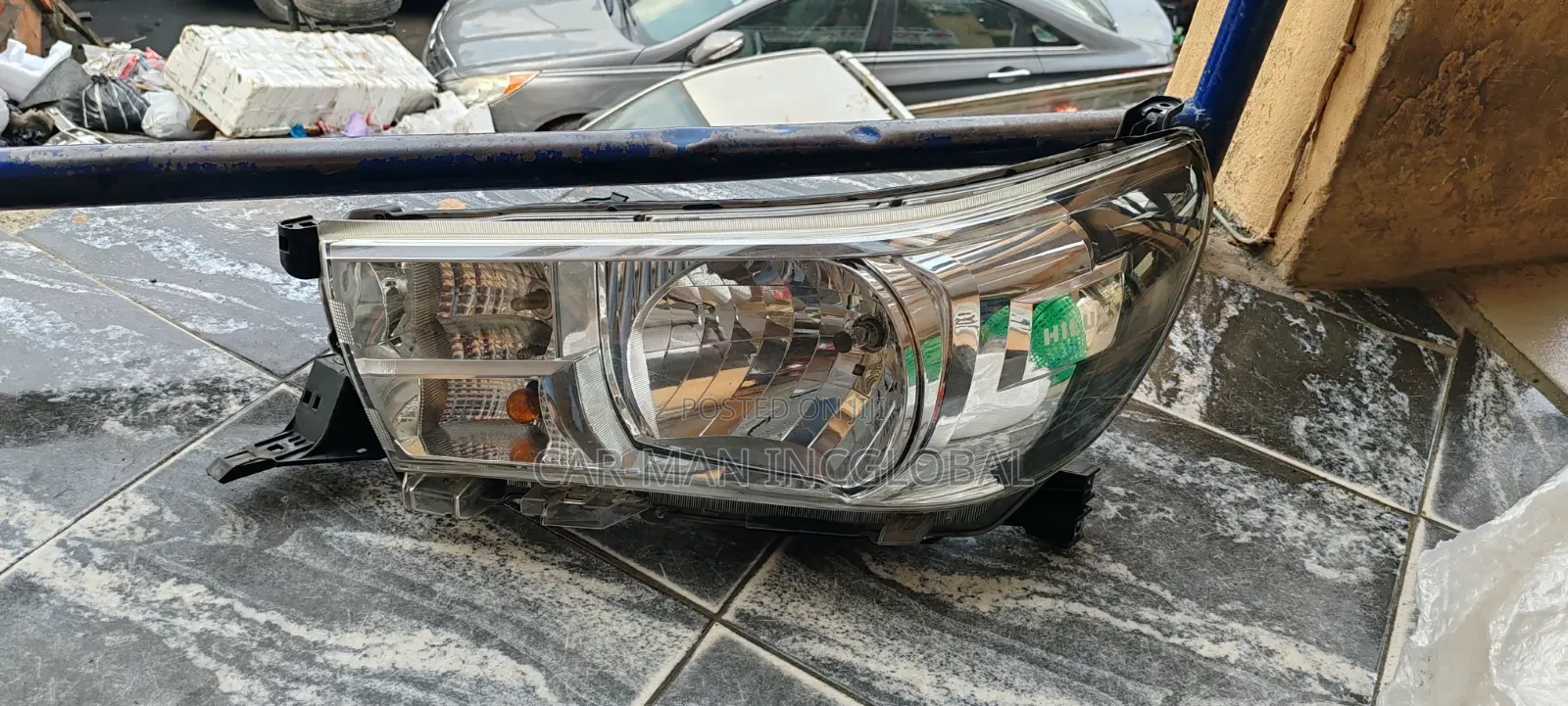 Set of Front Direct Headlight for Hilux 2017 to 2020