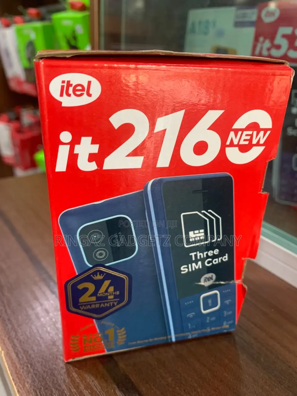 New Itel it2160 4 GB Blue