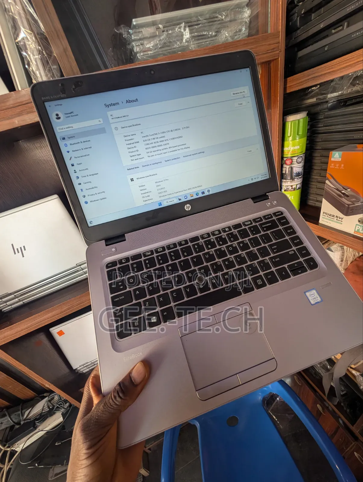 Laptop HP EliteBook 840 G4 8GB Intel Core i5 SSD 256GB