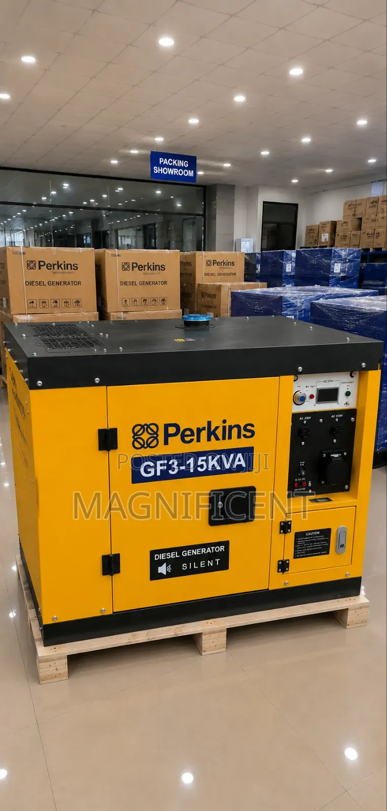 Perkins Gf3-15kva Soundproof Diesel Generator – Silent, Durable High