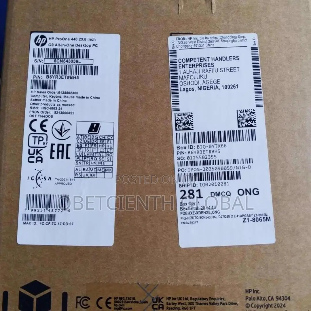 New Desktop Computer HP 8GB Intel Core i5 SSD 512GB
