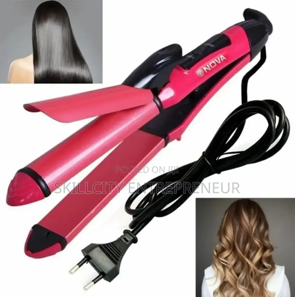 2 In 1 Hair Straightener And Curler