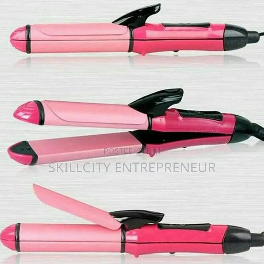 2 In 1 Hair Straightener And Curler