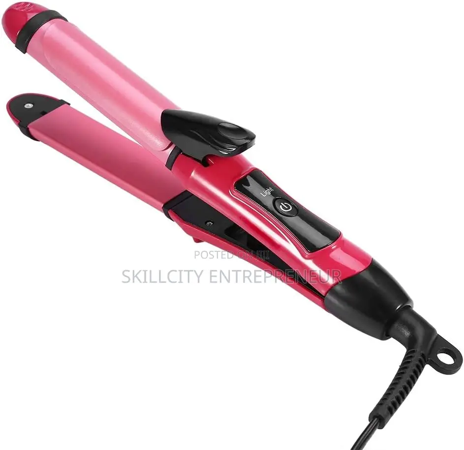 2 In 1 Hair Straightener And Curler