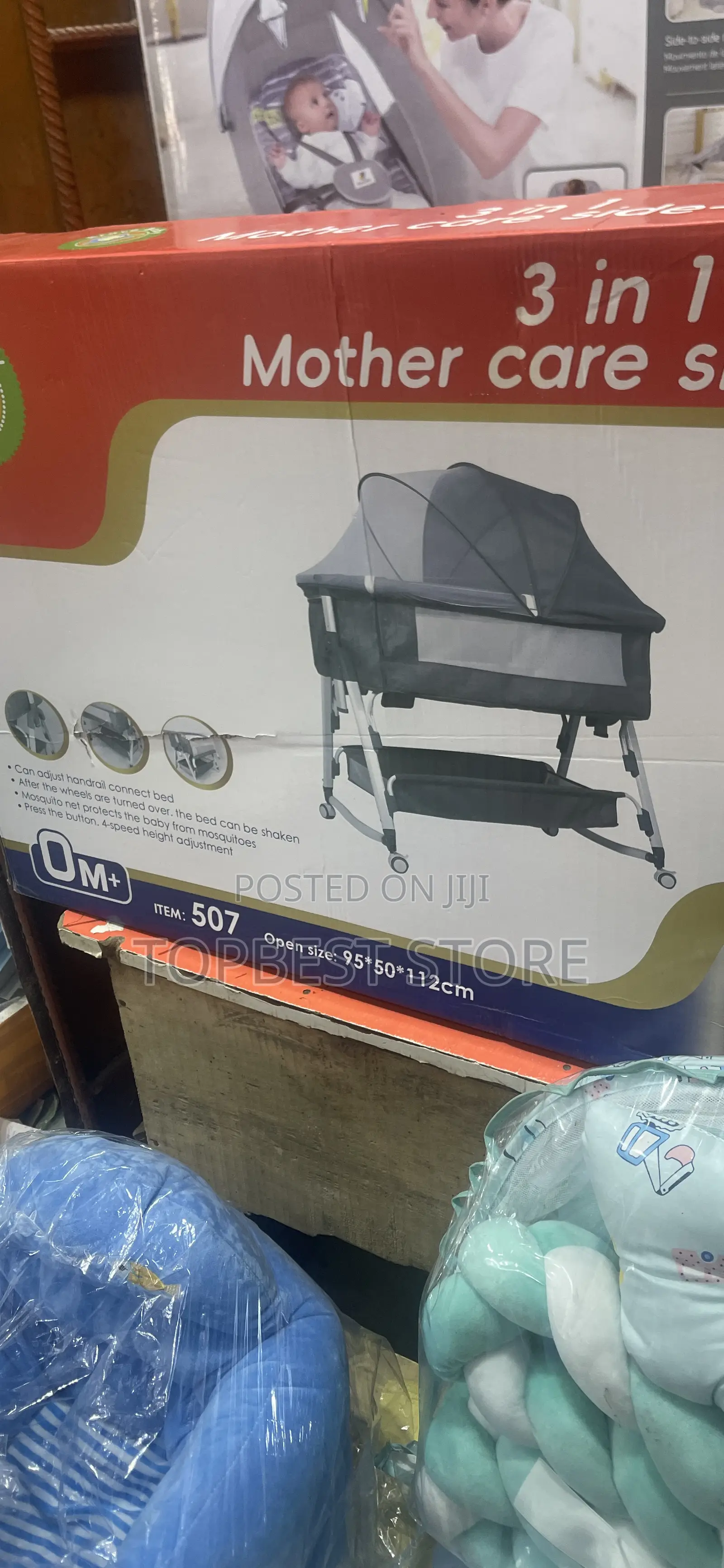 3 in 1 Mother Care Side-Bed