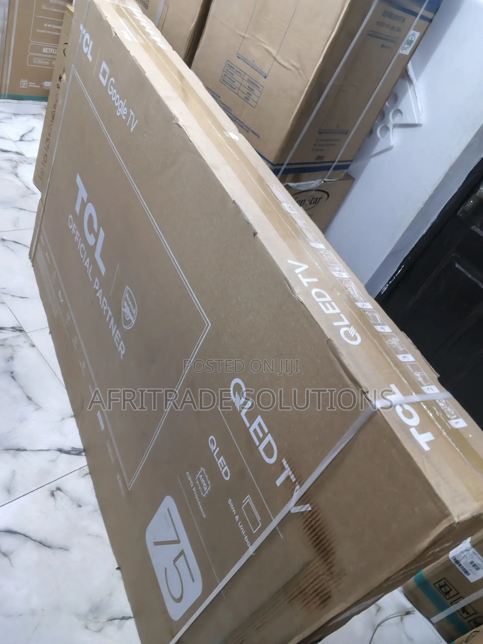 TCL 75" Qled Voice Control Smart Tv