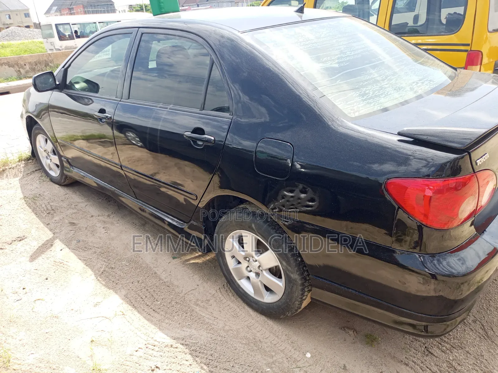 Toyota Corolla 2003 Black