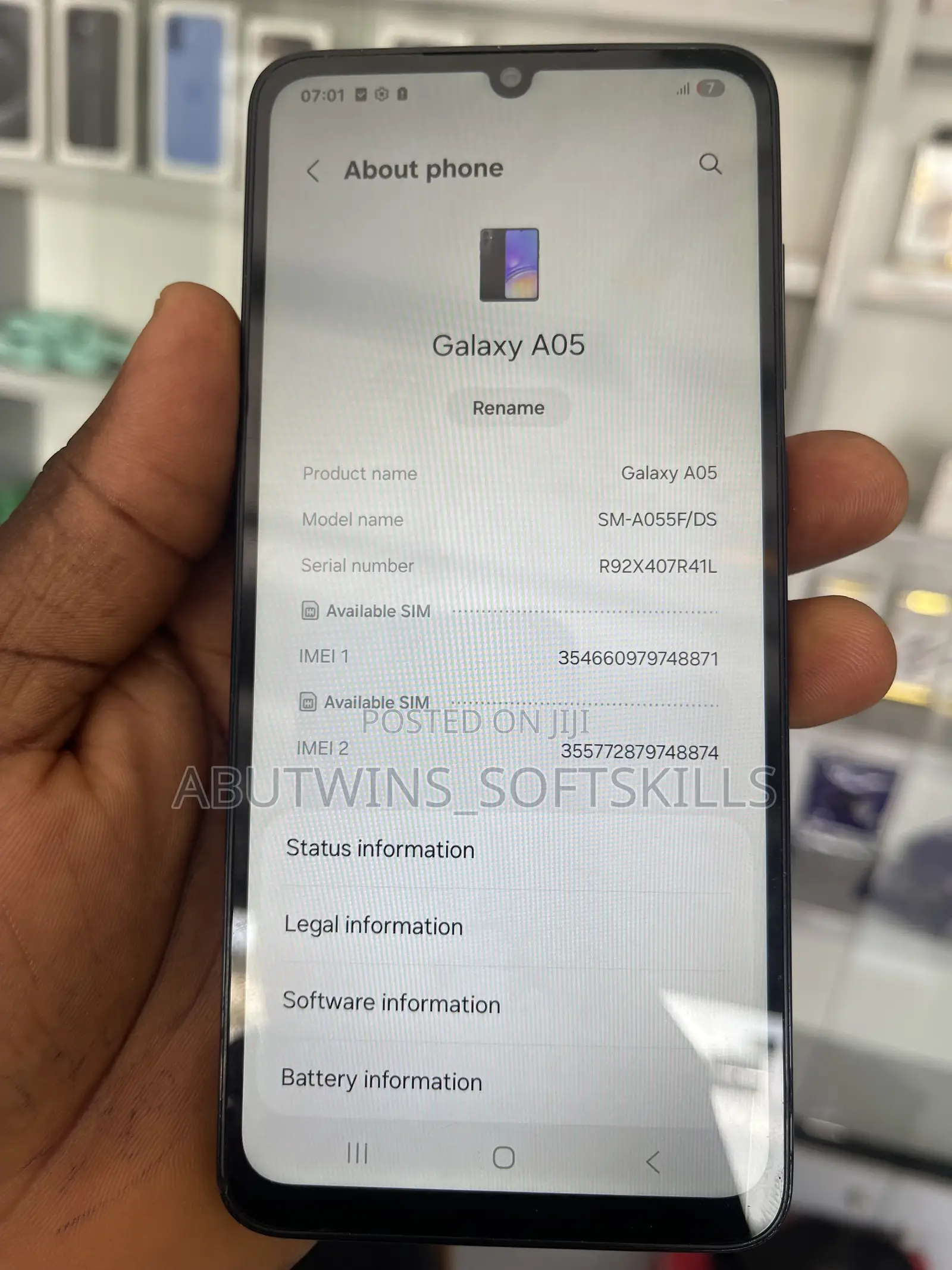 Samsung Galaxy A05 128 GB Blue