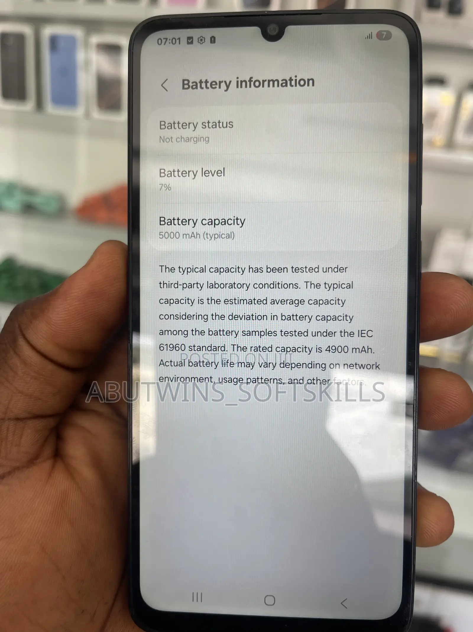 Samsung Galaxy A05 128 GB Blue