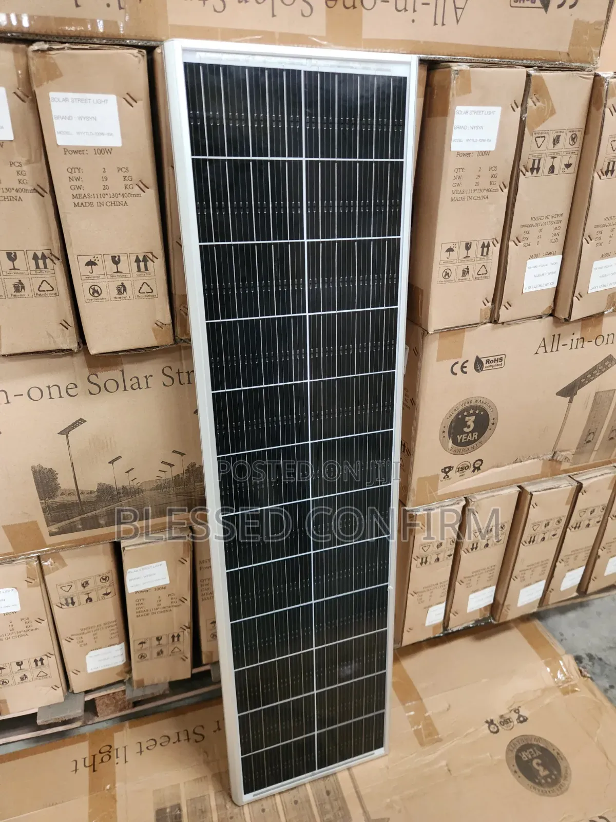 150w Industrial All in One Solar Street Light