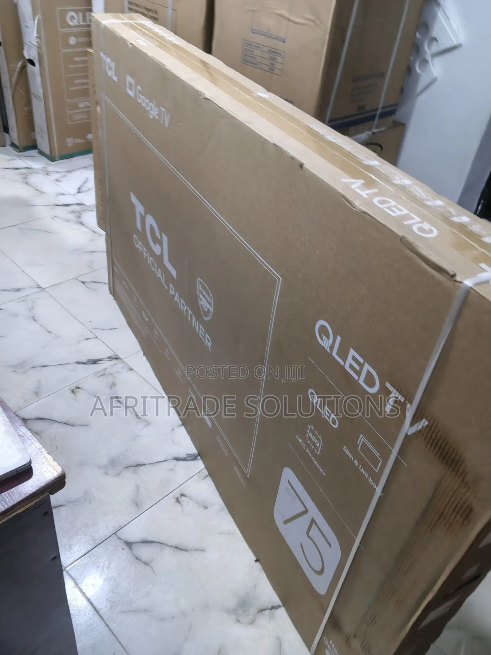 TCL 75" Qled Hdr10+ Smart Cinema Tv