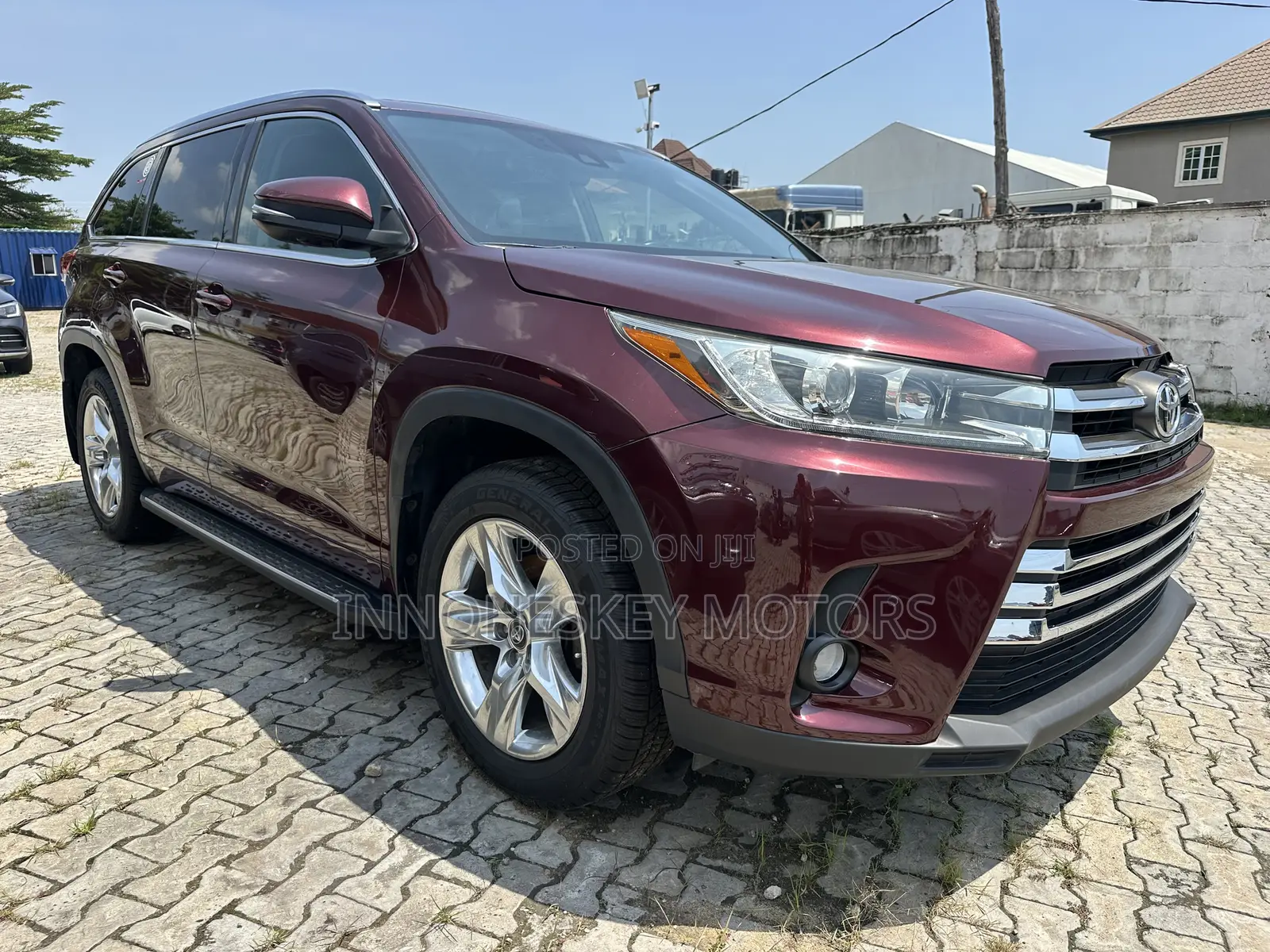 Toyota Highlander Limited Platinum 4x4 V6 (3.5L 6cyl 8A) 2018 Red