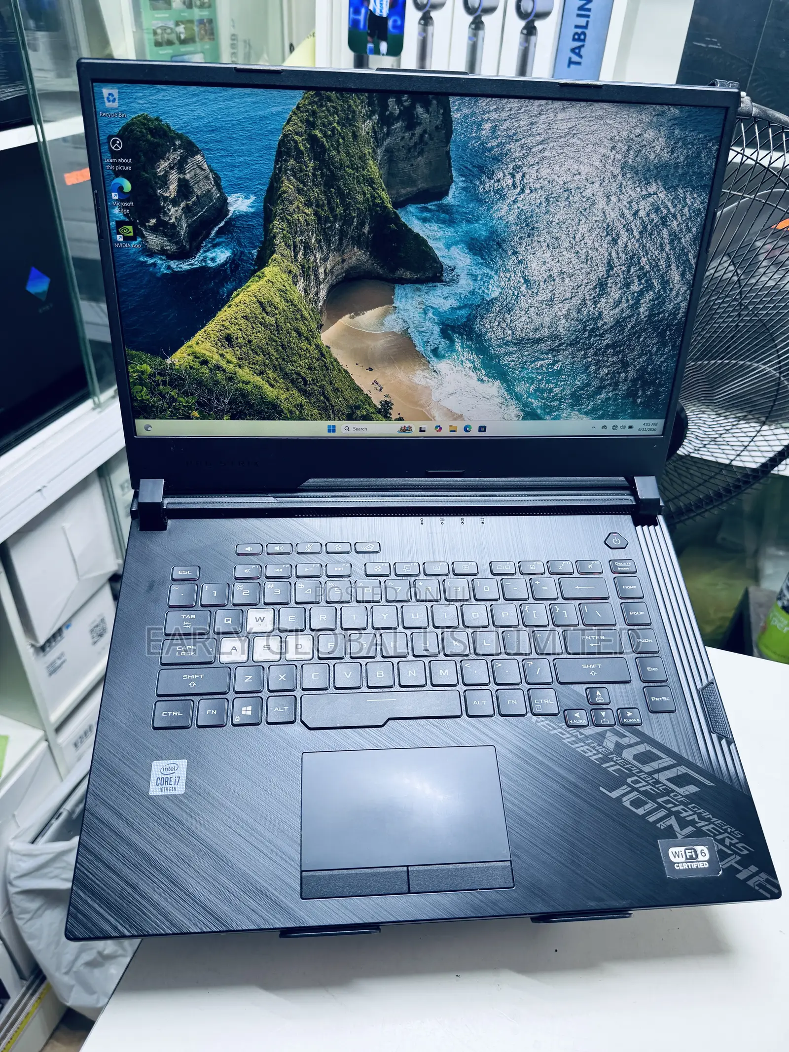 Laptop Asus ROG Strix G16 G614 16GB Intel Core i7 SSD 512GB