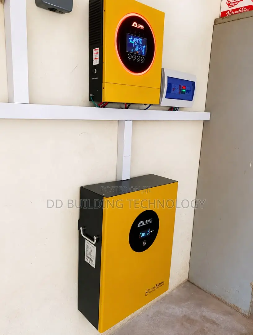 6kva Inverter, 5kwh Lithium Battery And 600w Panels X10