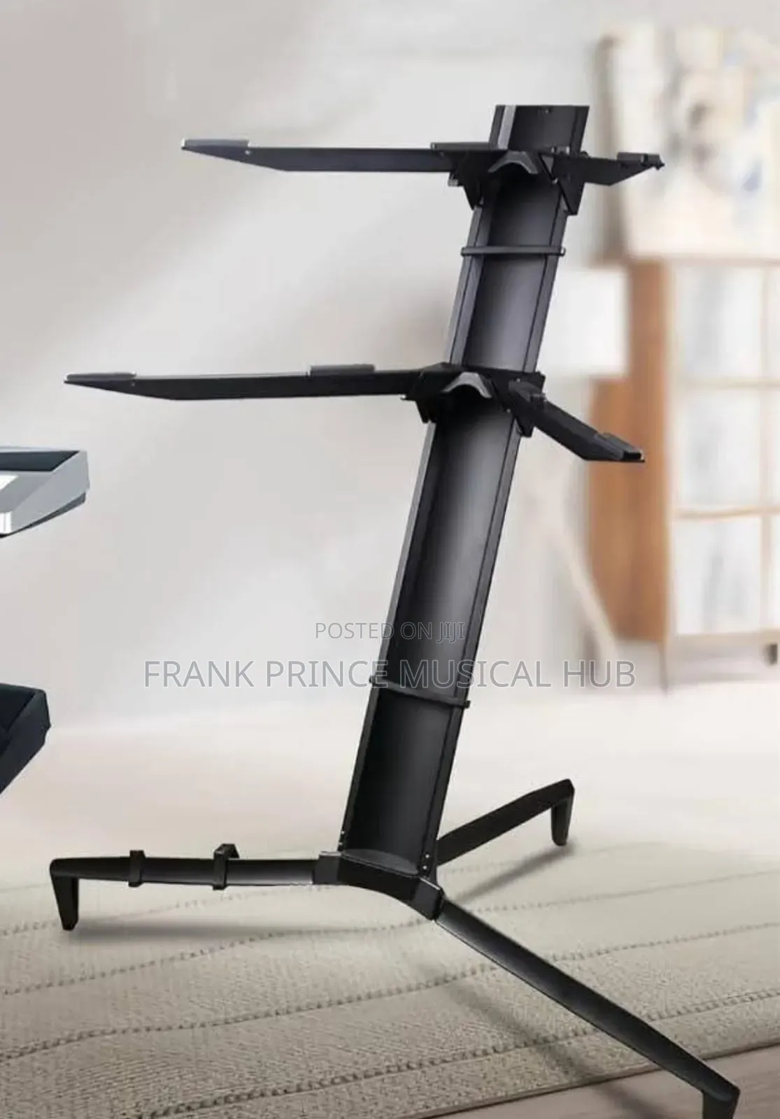 Premium 2-Tier Column Keyboard Stand – Heavy Duty Stylish