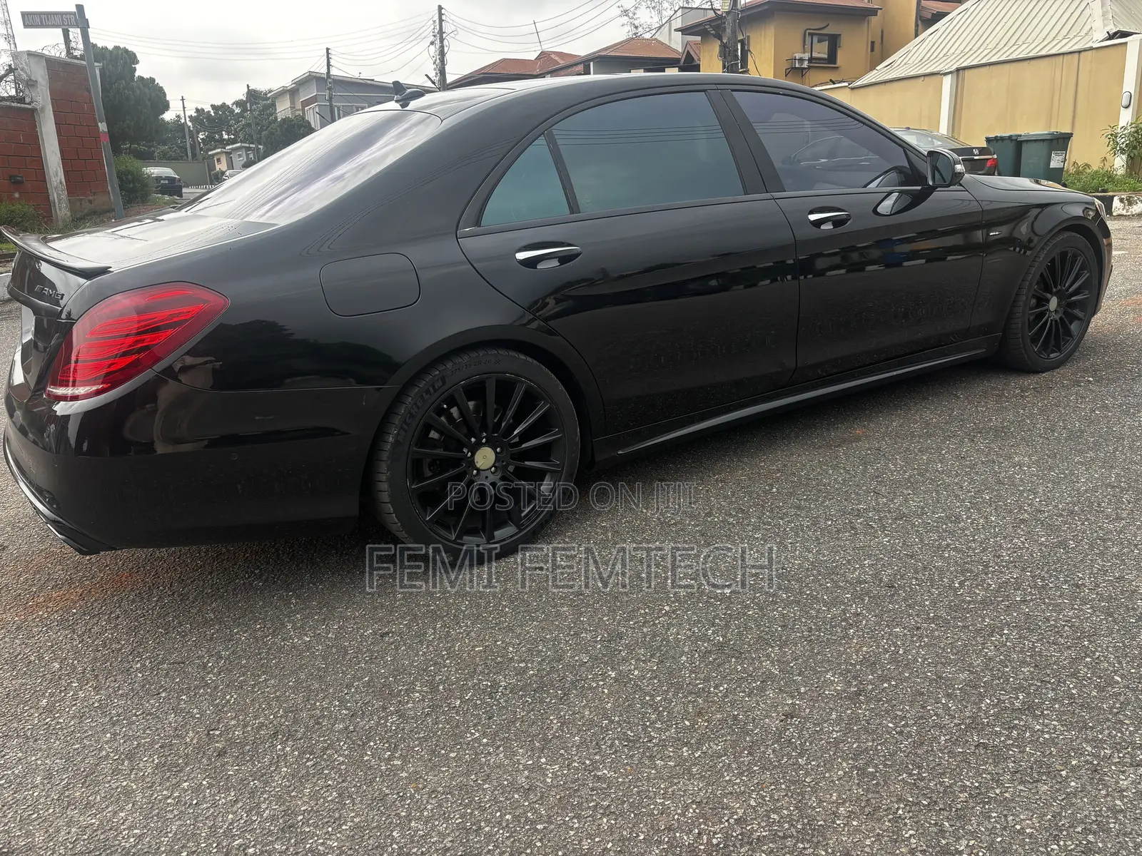 Mercedes-Benz S-Class S 550 4MATIC 2014 Black