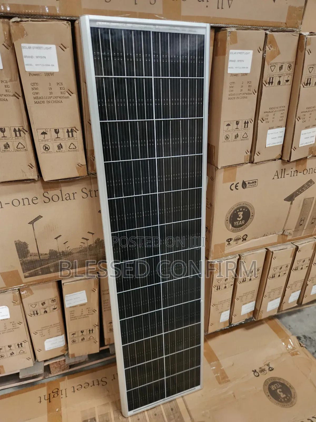 14 Eyes 150w Solar Street Light With Lithium Battery