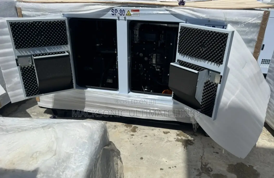 England Perkins 80kva Soundproof Diesel Generator