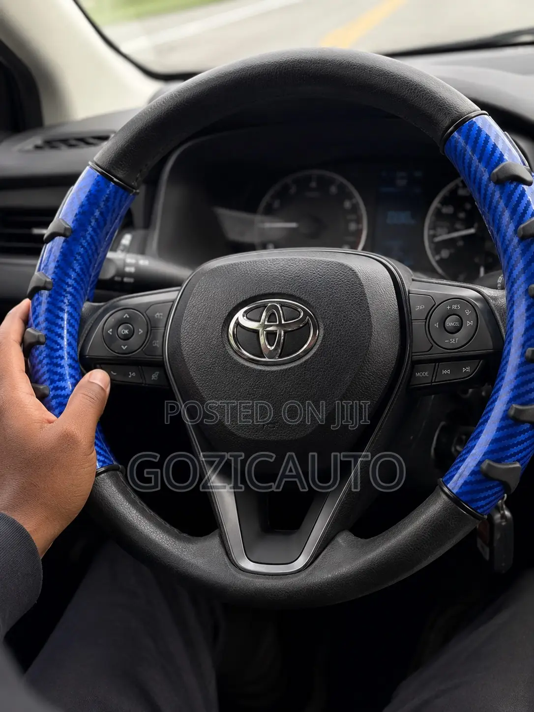 Carbon Fiber Steering Wheel Cover