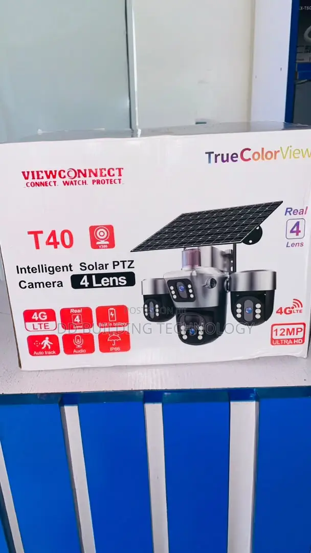 Ds-100 / T40 4-Lens Intelligent Solar PTZ Camera