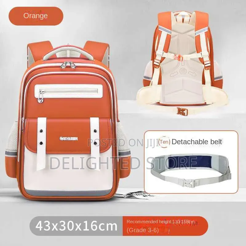 Treasure Detachable Belt School Children Bag Large Size 43x30x16cm