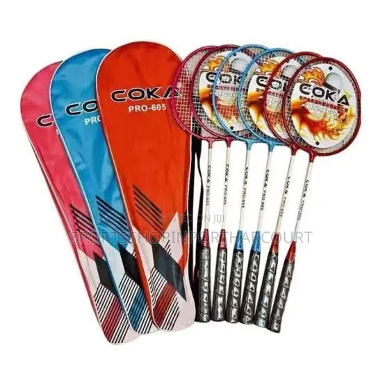 Coka Amateur Badminton Racket 2in1