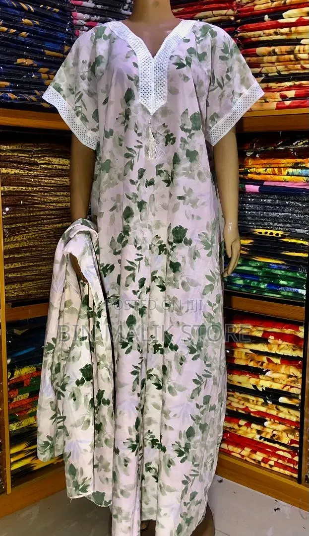 Women's Floral Kaftan Gown