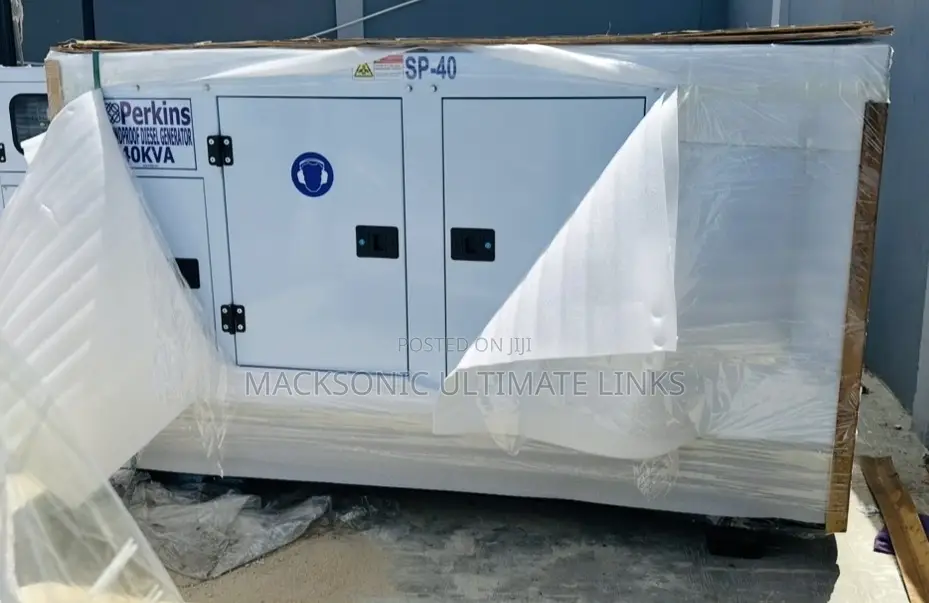 Soundproof Perkins 40kva Soundproof Diesel Generator