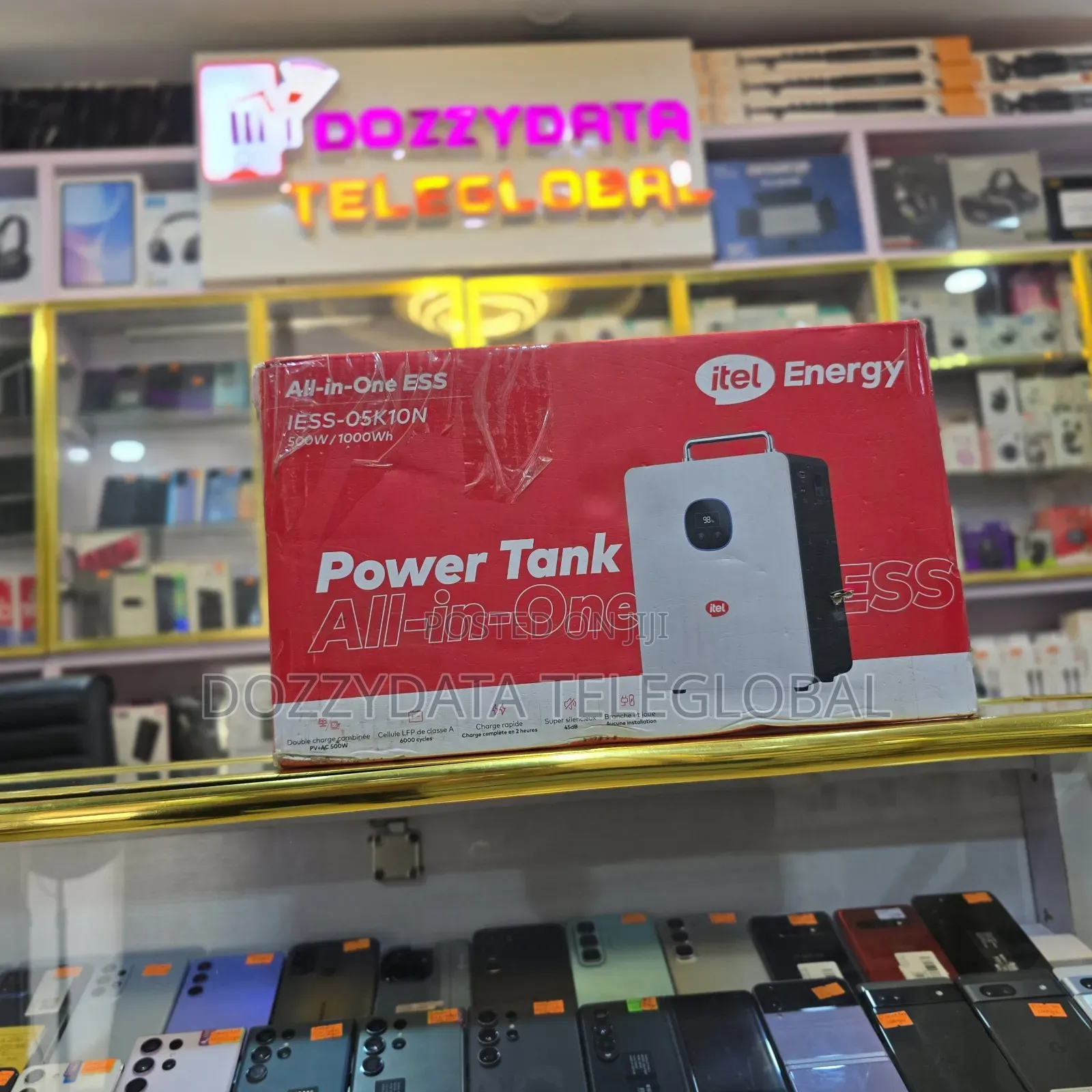 500w/1000wh Itel Power Tank Solar Generator