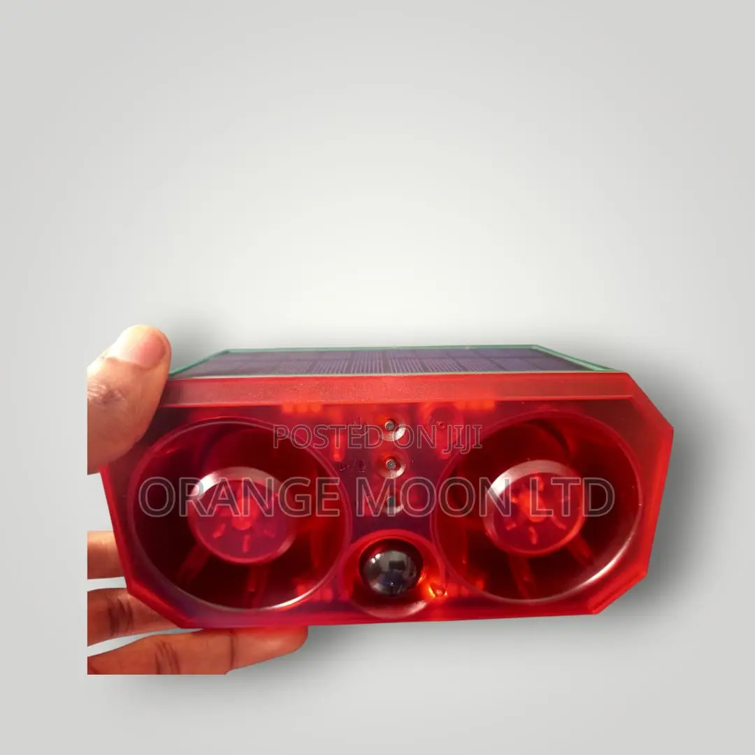 Intelligent Infrared Solar Alarm (Two Speakers With Remote)