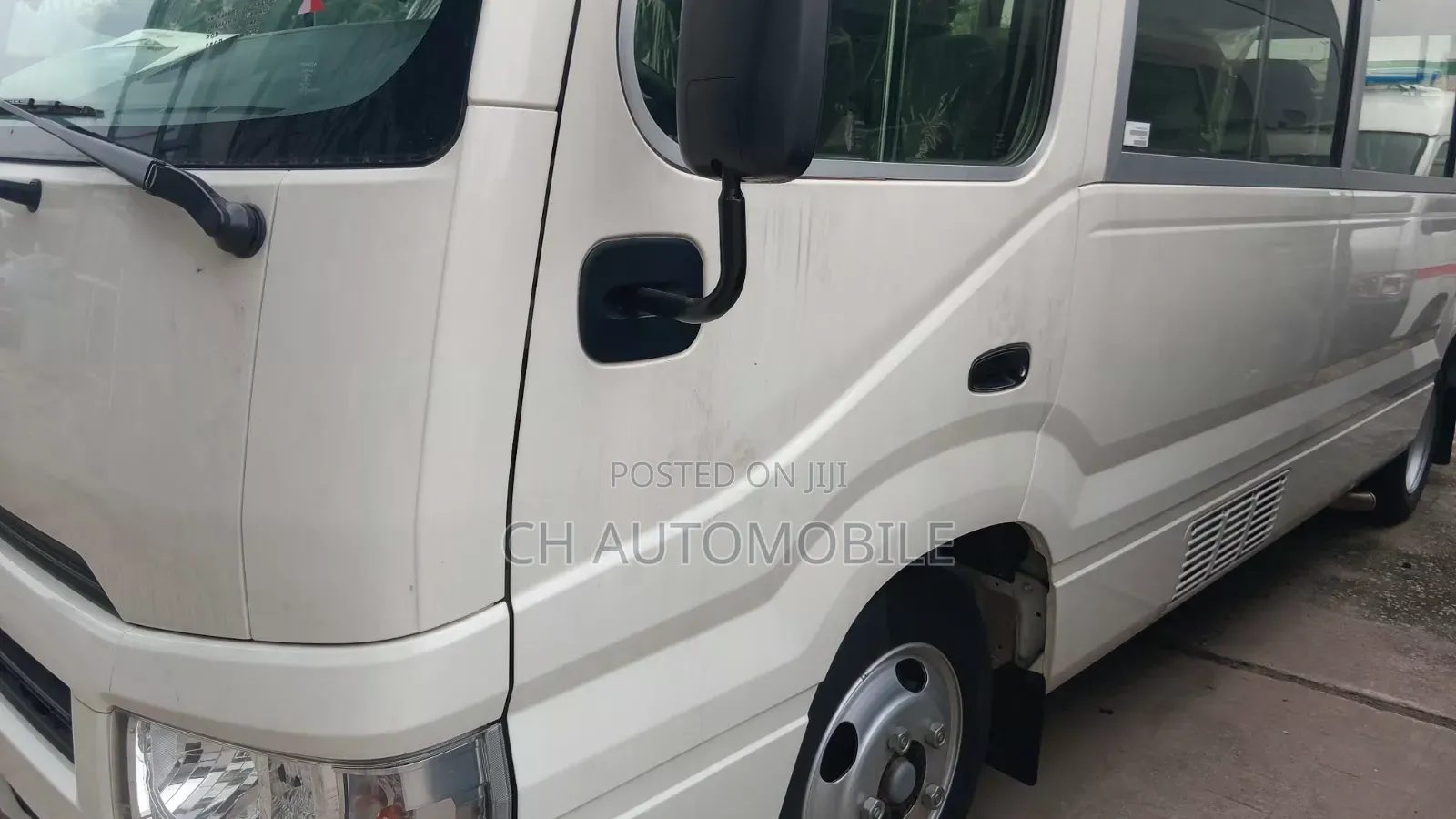 New Toyota Coaster 2025 White