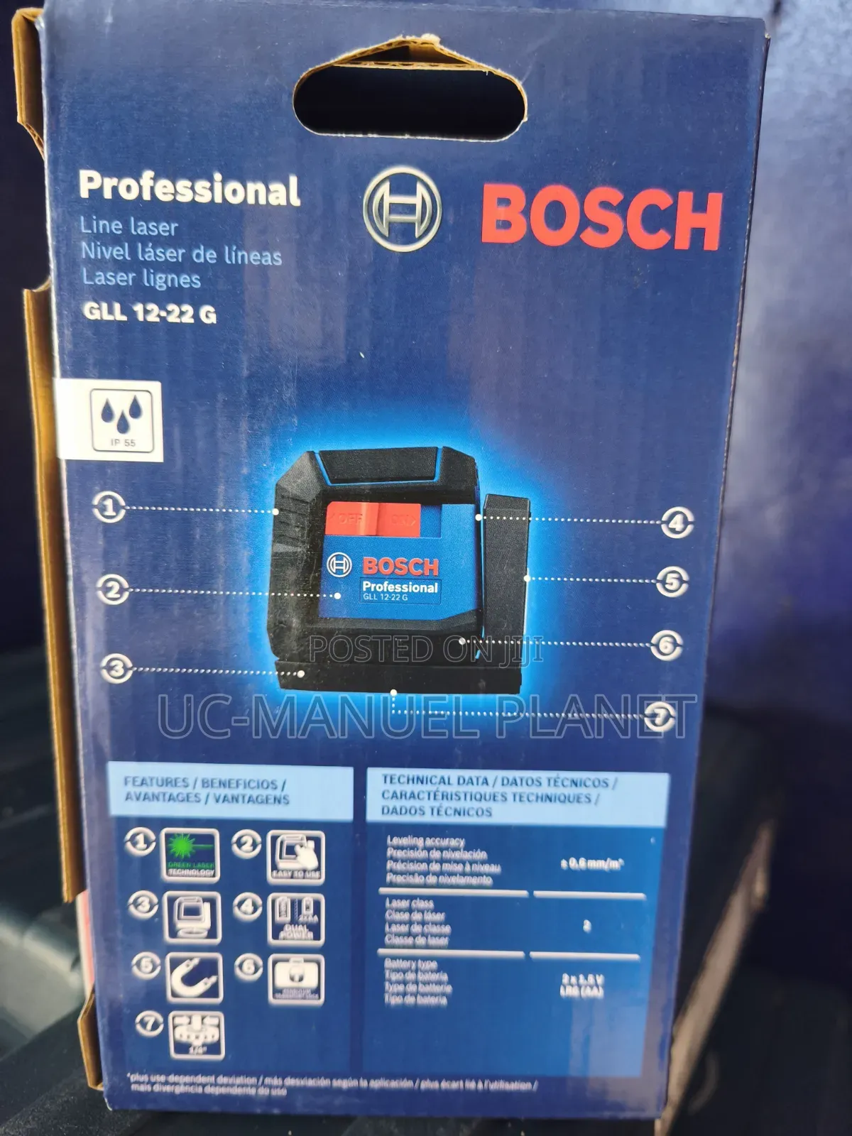 Bosch Line Laser GLL 12-22 G