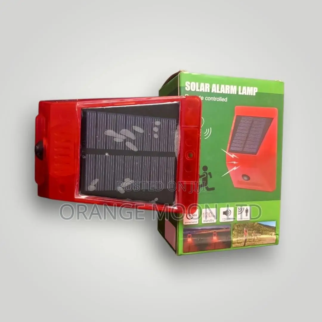 Intelligent Infrared Solar Alarm (One Speaker With Remote)