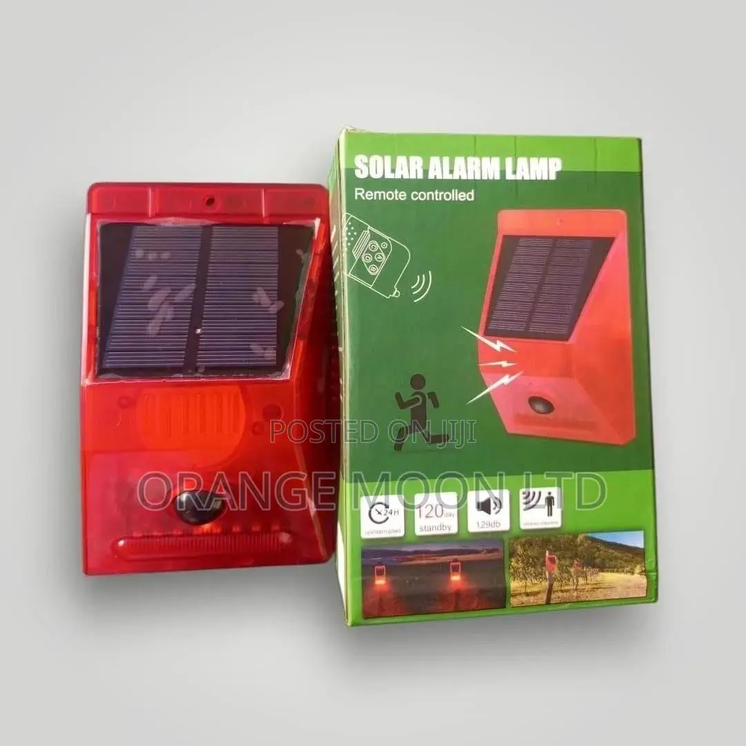 Intelligent Infrared Solar Alarm (One Speaker With Remote)