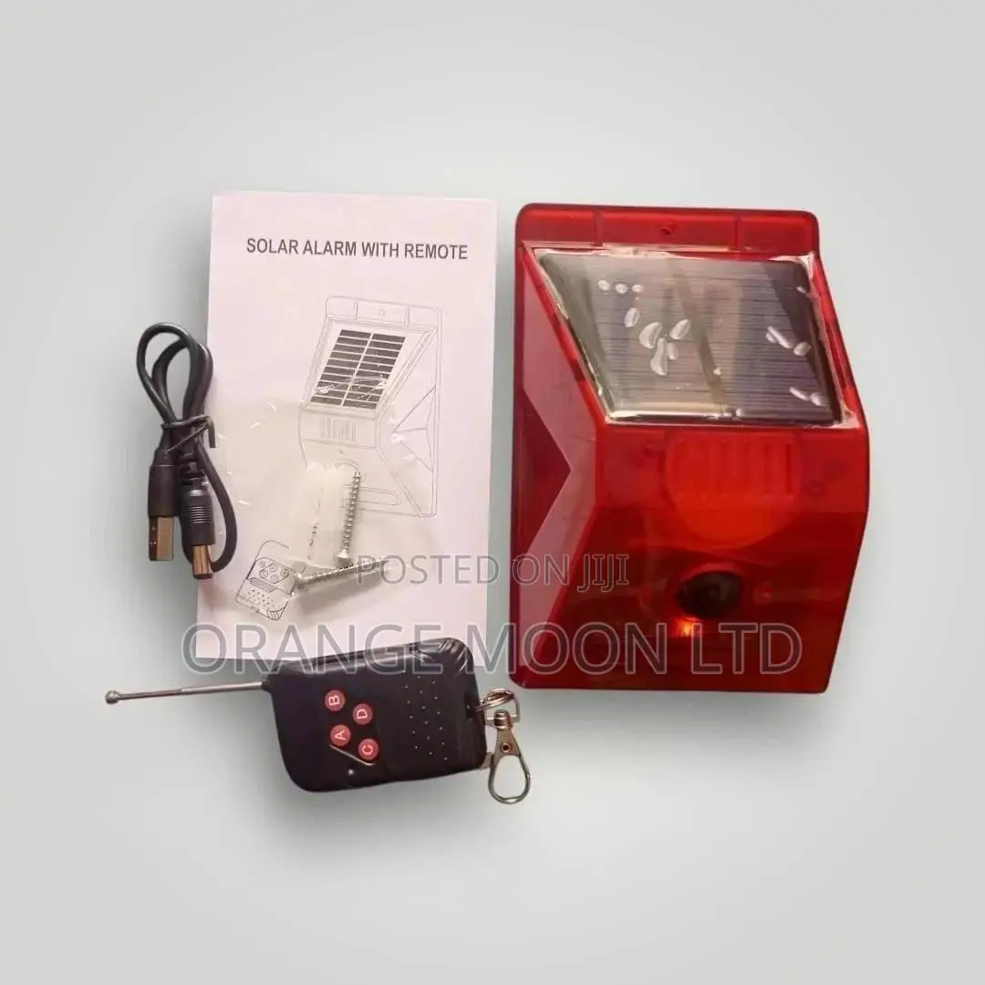 Intelligent Infrared Solar Alarm (One Speaker With Remote)